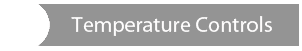 Black and white photo of a thermometer with the words "Temperature Controls" written on it